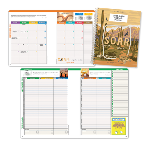 2025-26 Large Elementary Catholic Planner (NAB) - SOAR