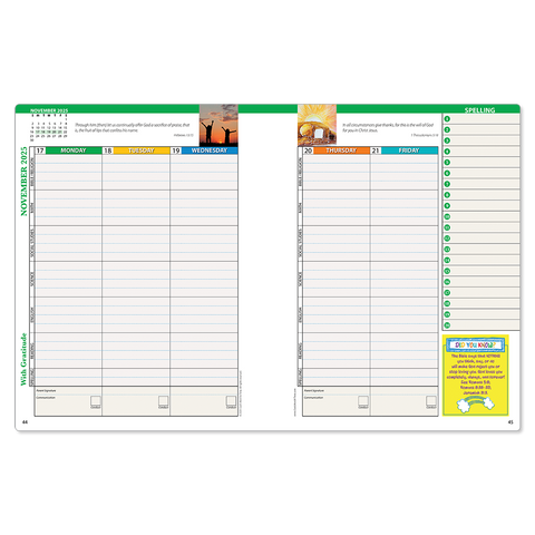2025-26 Large Elementary Catholic Planner (NAB) - SOAR