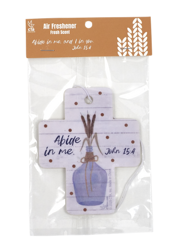 Women's Auto Air Freshener - Abide with Me