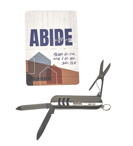 Multi-tool Knife & Card - Abide with Me