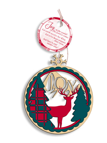 Wooden Ornament - Heaven and Nature Sing