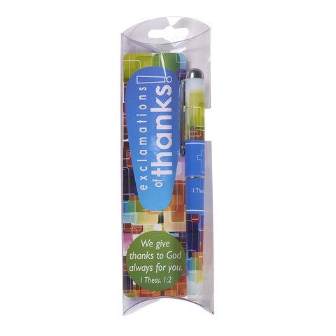 Pen & Bookmark Gift Set - Exclamations of Thanks