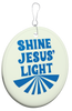 Glow-in-the-Dark Backpack Tag - Shine Jesus' Light