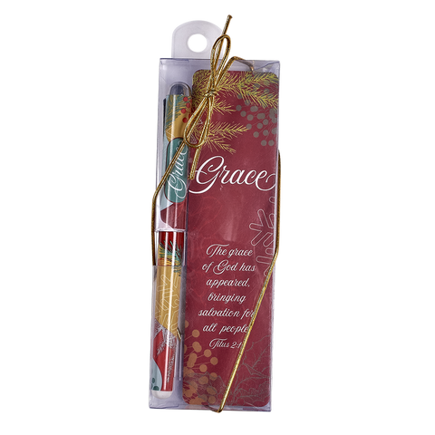 Bookmark & Pen Gift Set - Embracing the Gift of God's Grace