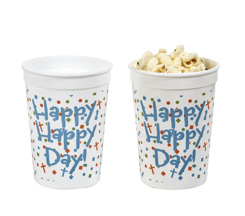 Plastic Tumbler - Happy, Happy Day!