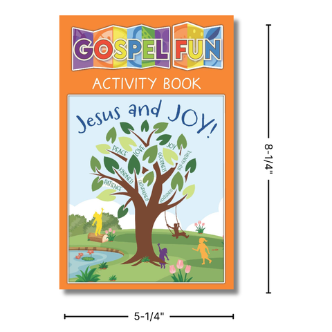 16-Page Activity Booklet - Jesus and JOY!