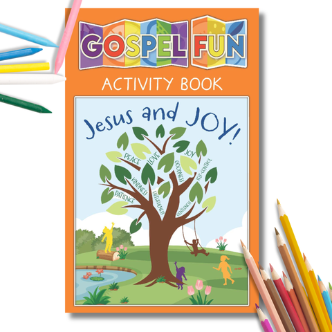 16-Page Activity Booklet - Jesus and JOY!