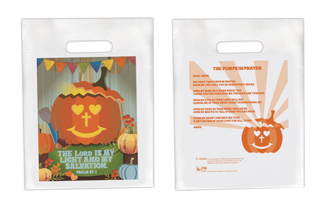 Goodie Bags (12 Pack ) - Pumpkin Prayer