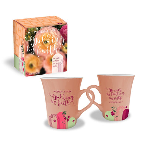 Ceramic Mug & Gift Box - Woman of God: Walking by Faith