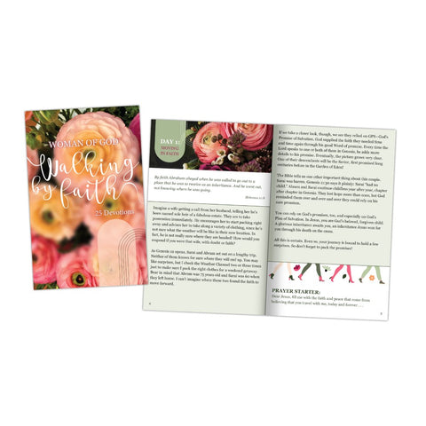 Softcover Devotion Book - Woman of  God®: Walking by Faith