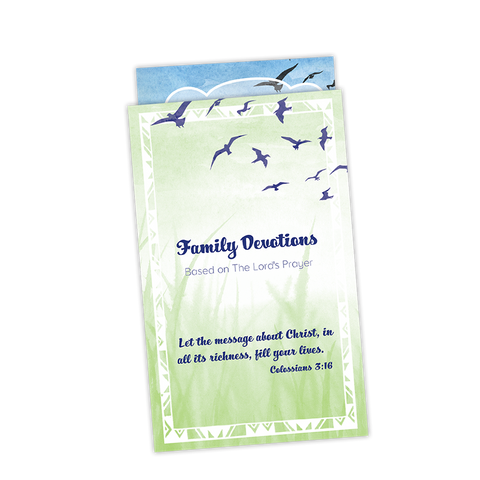 Lord's Prayer Family Devotion Flash Card Set