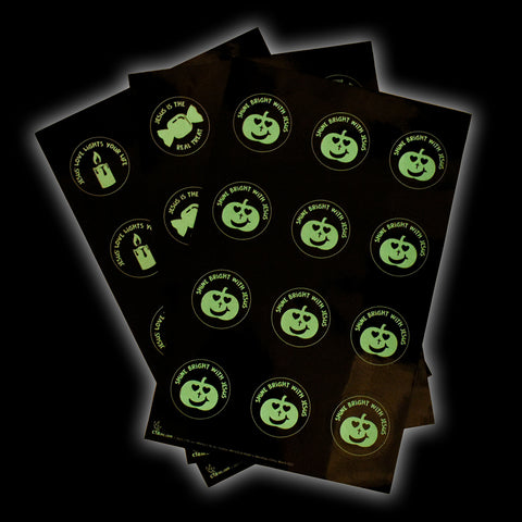36 Glow-in-the-Dark Stickers