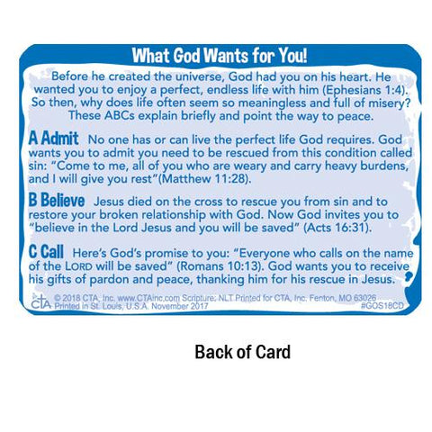 Silicone Bracelet & Card - Gospel Story by Colors