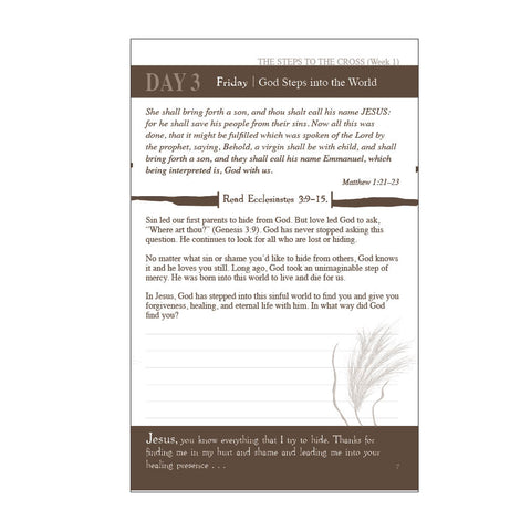 KJV Prayer Journal - In His Steps