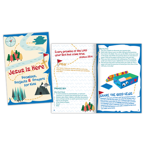 Jesus Is Here - Promises, Projects, and Prayers for Kids
