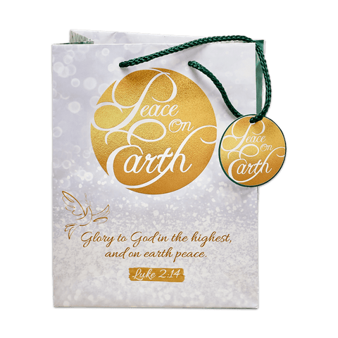Gift Bag & Tag - Peace On Earth
