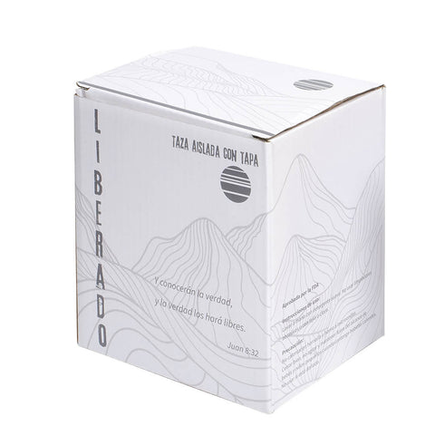 Spanish Insulated Coffee Mug with Gift Box- Set Free