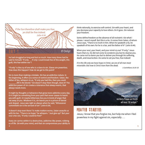 KJV Softcover Devotion Book - Set Free