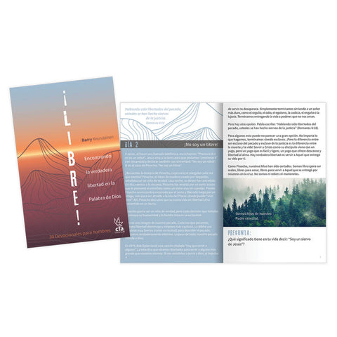 Spanish Softcover Devotion Book - Set Free
