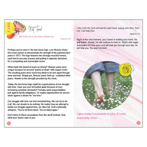 KJV Softcover Devotion Book - Strong in the Lord