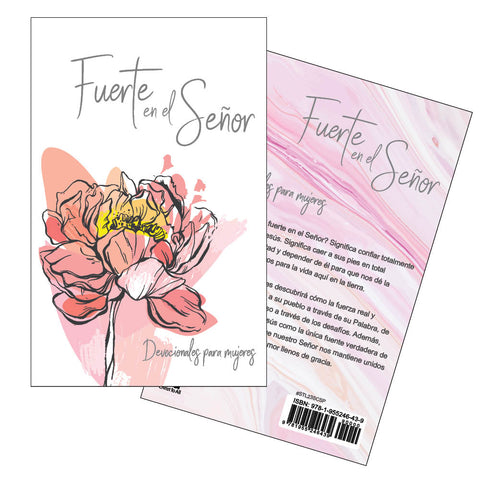 Spanish Softcover Devotion Book - Strong in the Lord