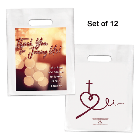 Brochure Bag (Set of 12) - Thank You For Joining Us
