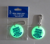Glow-in-the-Dark Backpack Tag -  Shine Jesus' Light