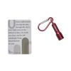 LED Flashlight w/Carabiner and Card - Woman of  God®: Walking by Faith