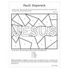 Dive into God's Word Paul's Shipwreck Sticker Scene