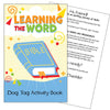 Learning the Word Dog Tag Activity Book